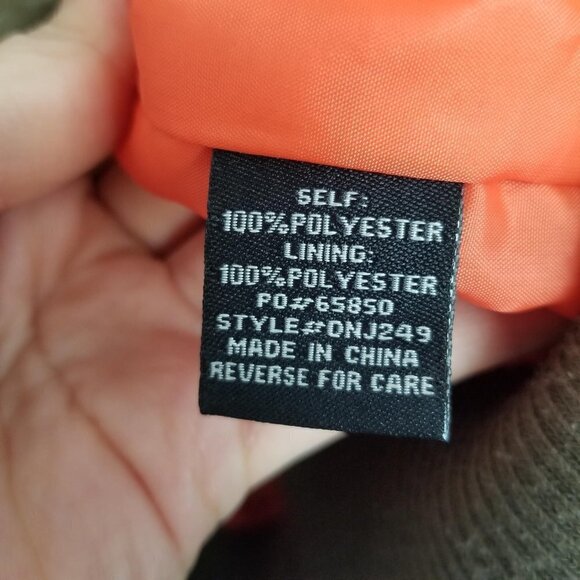 Timing Army Green Handmade Patched Bomber Jacket - Picture 13 of 15